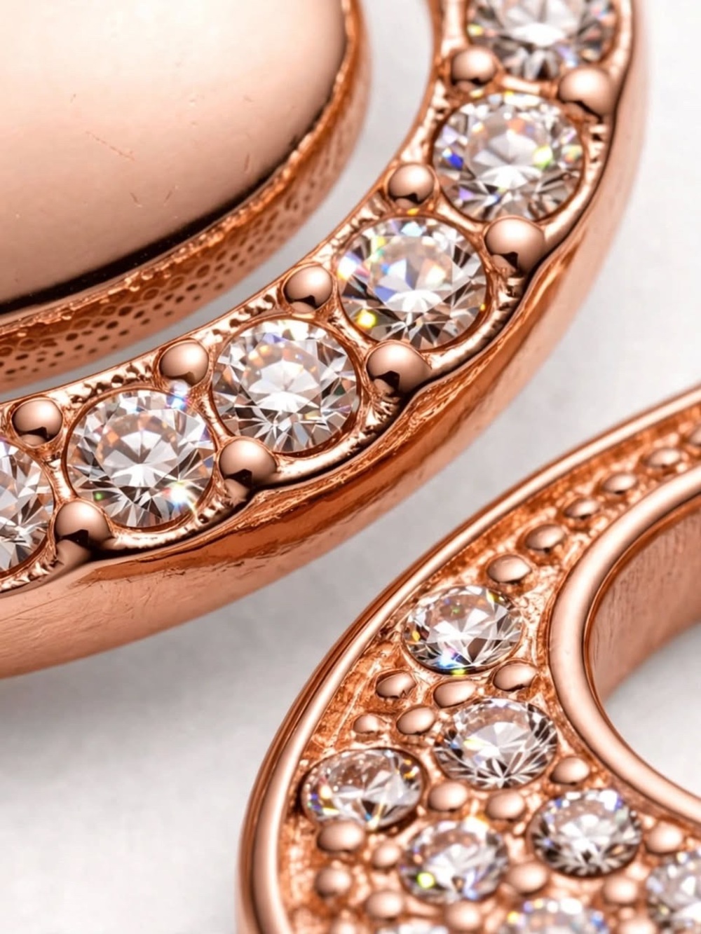 🐴Coach® Stunning Rose Gold Necklace Set🐴